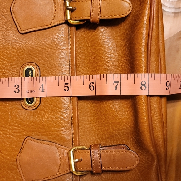 Authentic Cesare Paciotti double-stitched leather bag - Picture 9 of 13